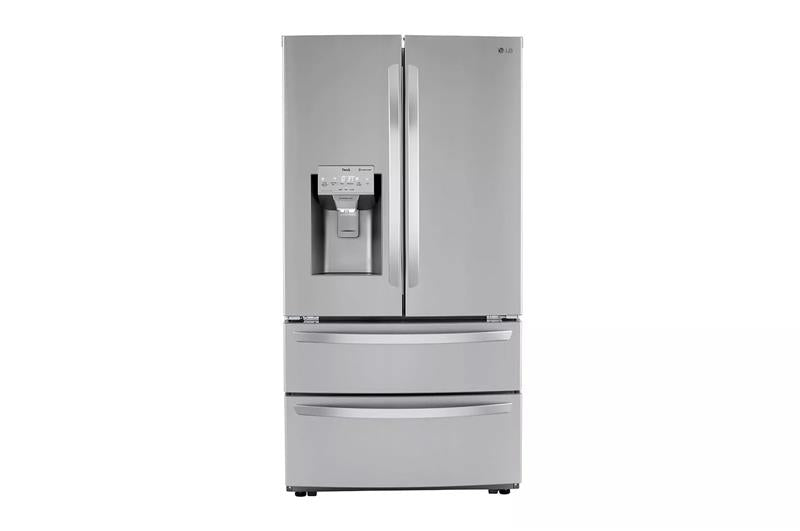 22 cu ft. Smart Counter Depth Double Freezer Refrigerator with Craft Ice(TM) - (LRMXC2206S)
