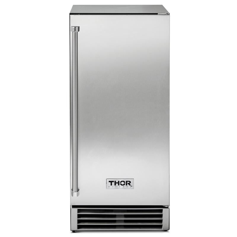 15 Inch Built-in or Freestanding Ice Maker In Stainless Steel - (TIM1501)