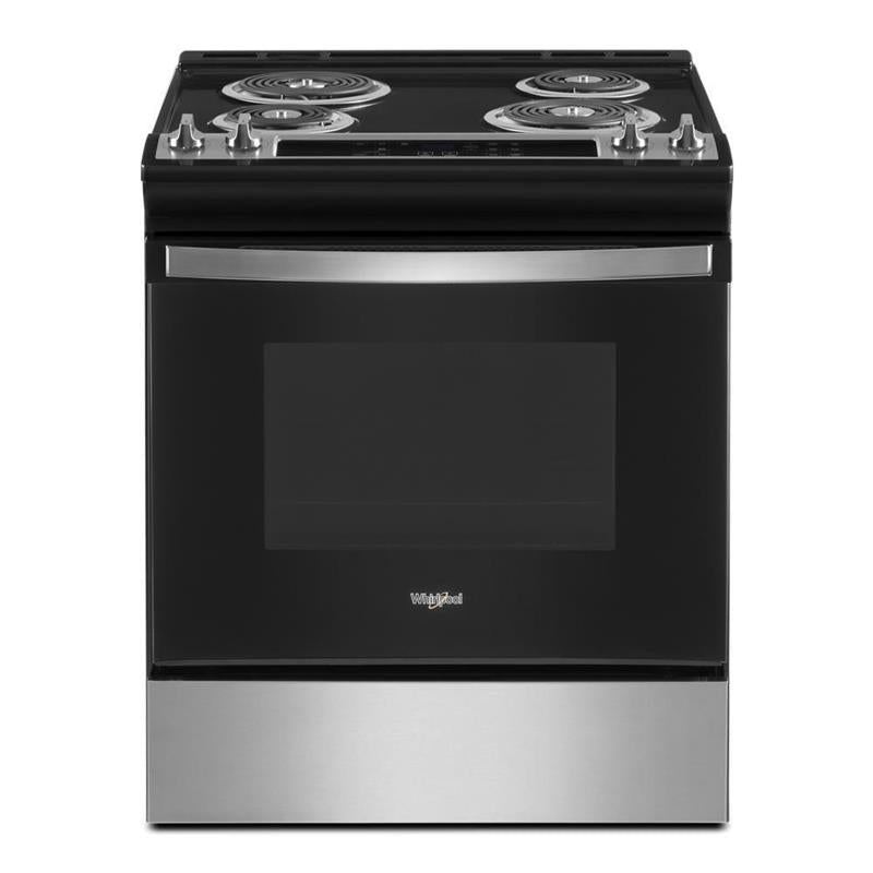 4.8 Cu. Ft. Whirlpool(R) Electric Range with Frozen Bake(TM) Technology - (WEC310S0LS)