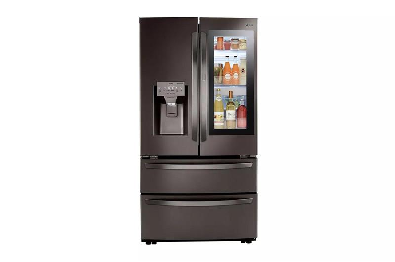 28 cu ft. Smart InstaView(R) Door-in-Door(R) Double Freezer Refrigerator with Craft Ice(TM) - (LRMVS2806D)