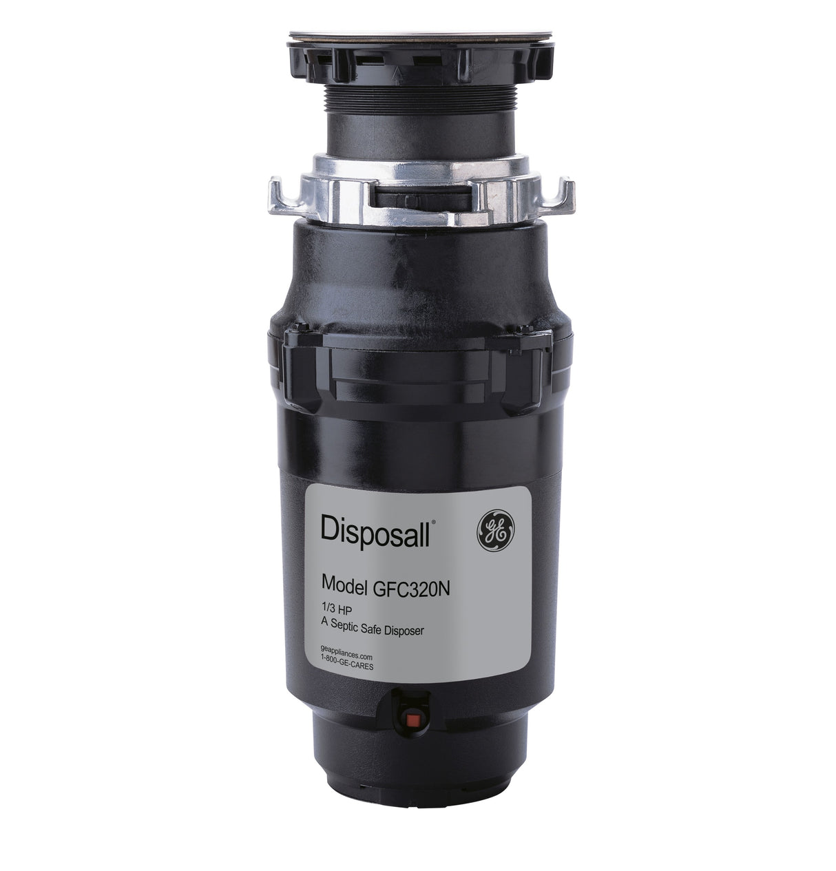GE DISPOSALL(R) 1/3 HP Continuous Feed Garbage Disposer Non-Corded - (GFC320N)