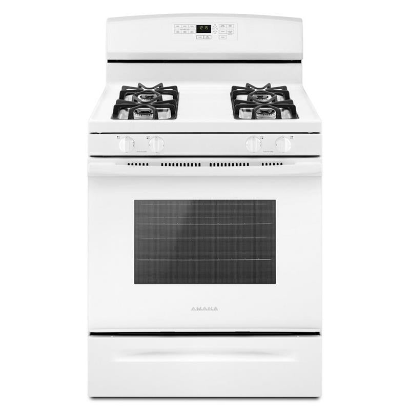 30-inch Gas Range with Self-Clean Option - (AGR6603SFW)