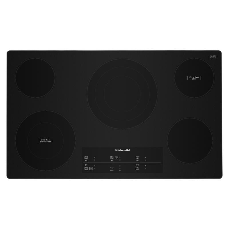 36" Electric Cooktop with 5 Elements and Touch-Activated Controls - (KCES956KSS)