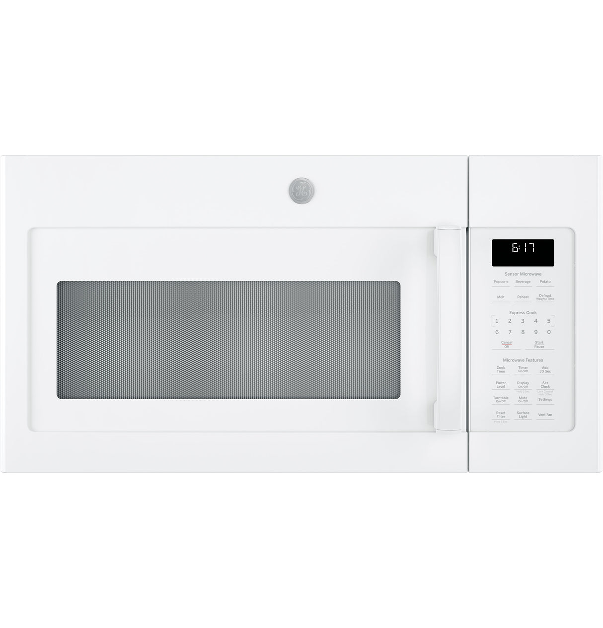 GE(R) 1.7 Cu. Ft. Over-the-Range Sensor Microwave Oven - (JVM6175DKWW)