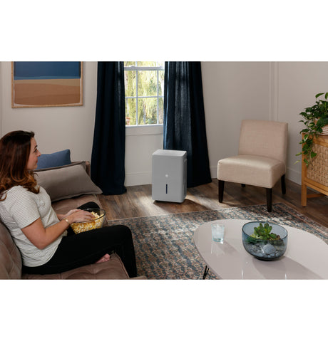 GE(R) ENERGY STAR(R) 50 Pint Smart Portable Dehumidifier with Smart Dry for Wet Spaces - (AWHR50LB)