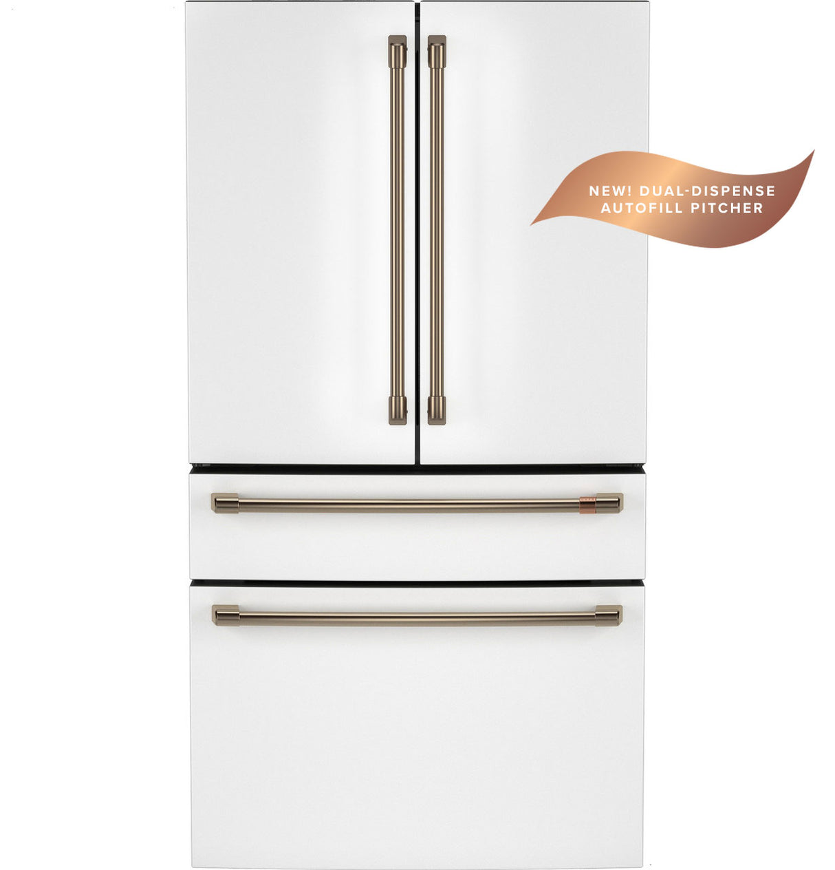 Caf(eback)(TM) ENERGY STAR(R) 28.7 Cu. Ft. Smart 4-Door French-Door Refrigerator With Dual-Dispense AutoFill Pitcher - (CGE29DP4TW2)