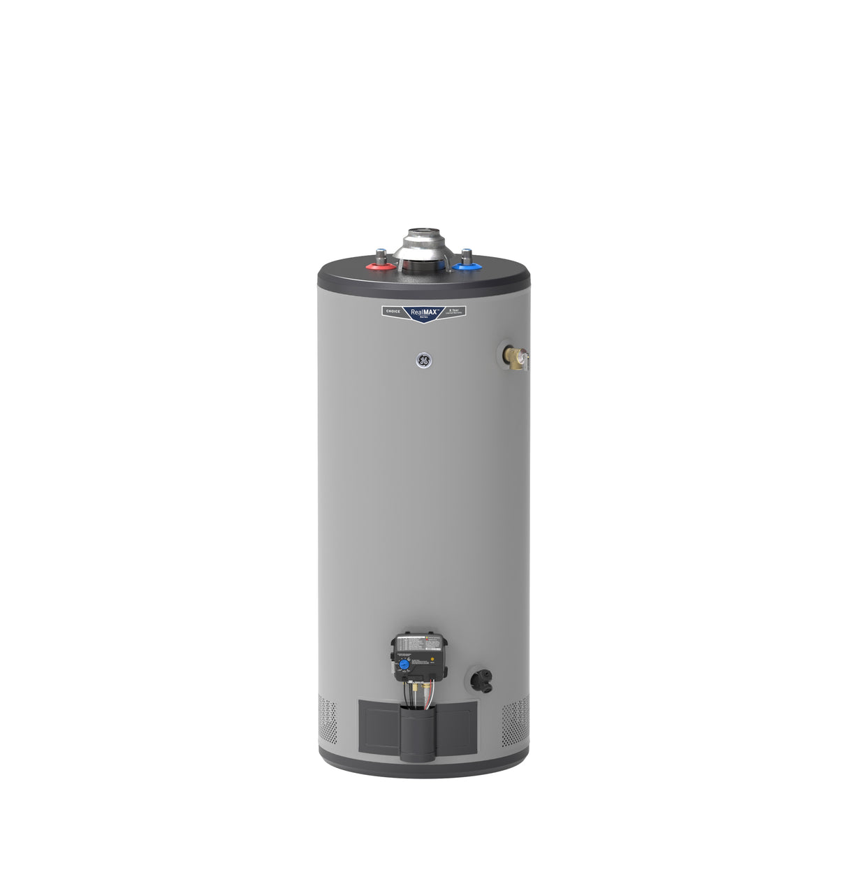 GE RealMAX Choice 30-Gallon Short Liquid Propane Atmospheric Water Heater - (GP30S08BXR)
