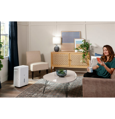 GE(R) ENERGY STAR(R) 35 Pint Portable Dehumidifier with Smart Dry for Very Damp Spaces - (ADHR35LB)