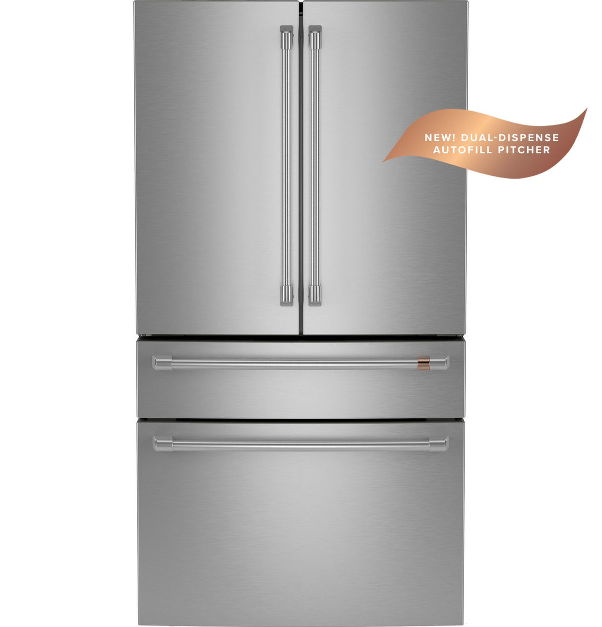 Caf(eback)(TM) ENERGY STAR(R) 28.7 Cu. Ft. Smart 4-Door French-Door Refrigerator With Dual-Dispense AutoFill Pitcher - (CGE29DP2TS1)