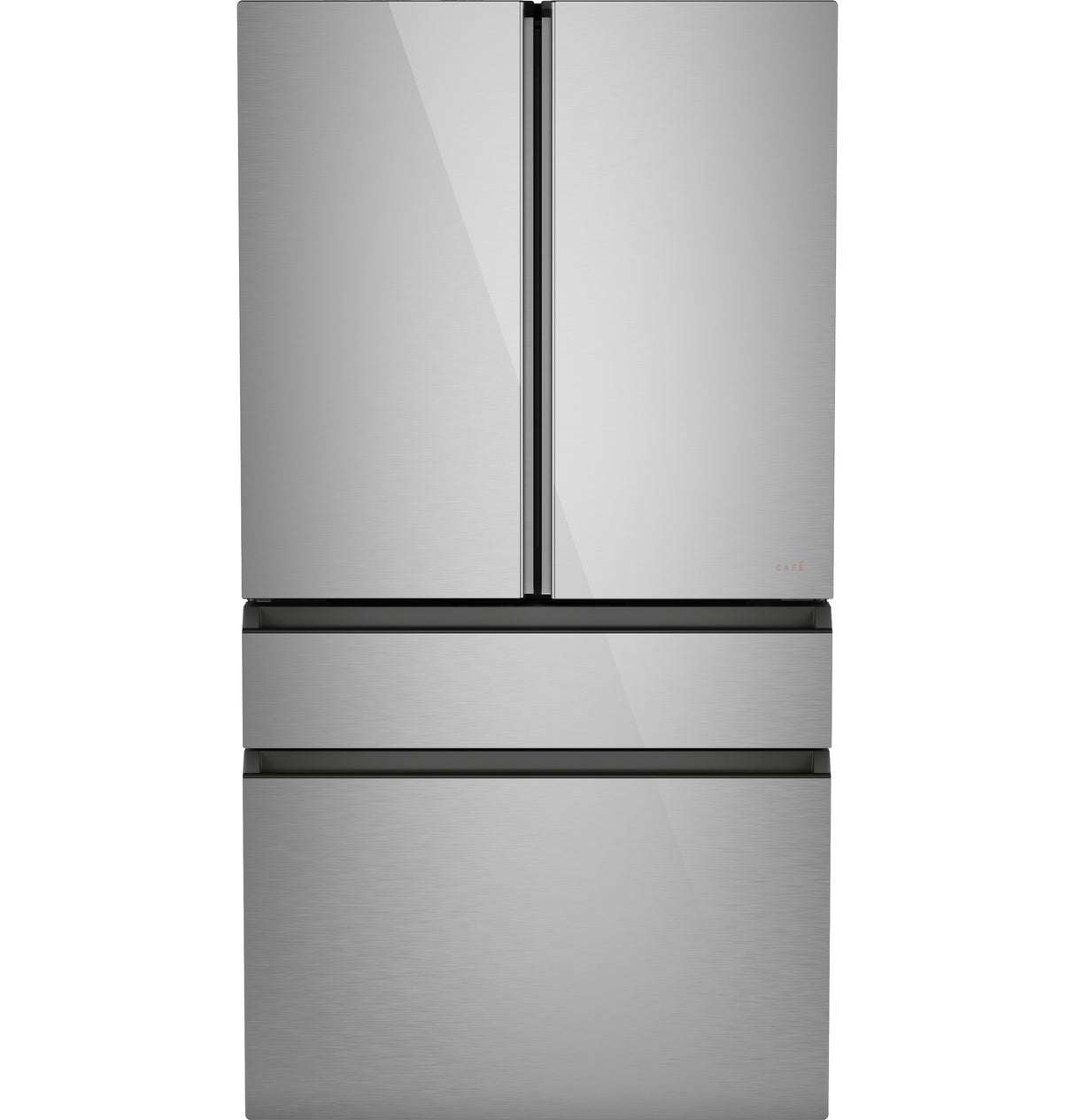 Caf(eback)(TM) ENERGY STAR(R) 28.7 Cu. Ft. Smart 4-Door French-Door Refrigerator in Platinum Glass With Dual-Dispense AutoFill Pitcher - (CGE29DM5TS5)